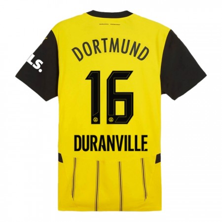 Maglia Borussia Dortmund Duranville 16 Prima Divisa 2024-25 Maglia Borussia Dortmund Duranville 16 Prima Divisa 2024-25